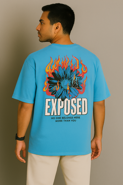 Dorzo - Premium Puff Printed T shirt (BLUE)